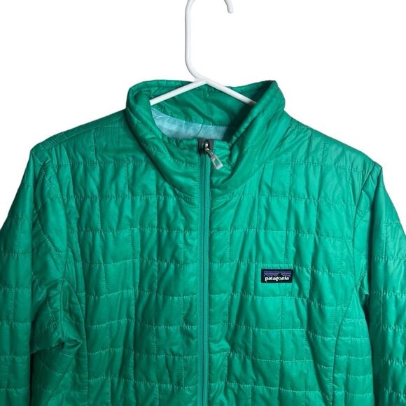 Patagonia Nano Puff Green Women’s XL - Picture 3 of 11